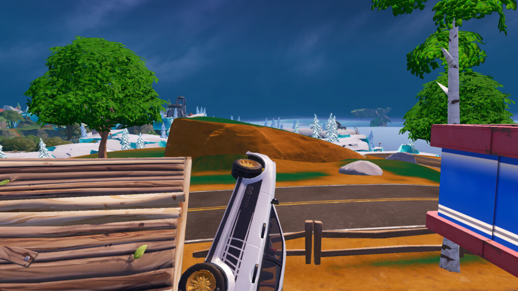 How to flip a vehicle in Fortnite 1