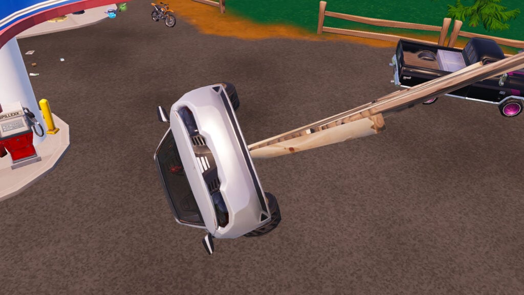 How to flip a vehicle in Fortnite 2