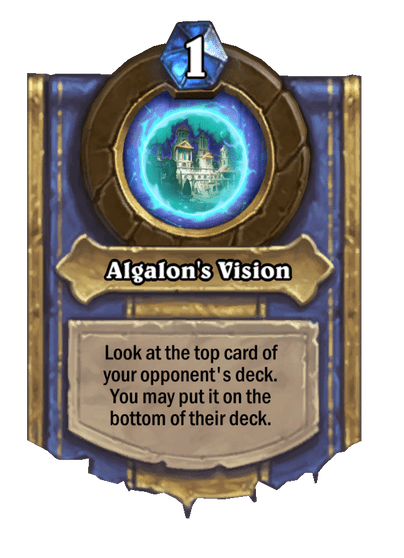 Algalon’s Vision