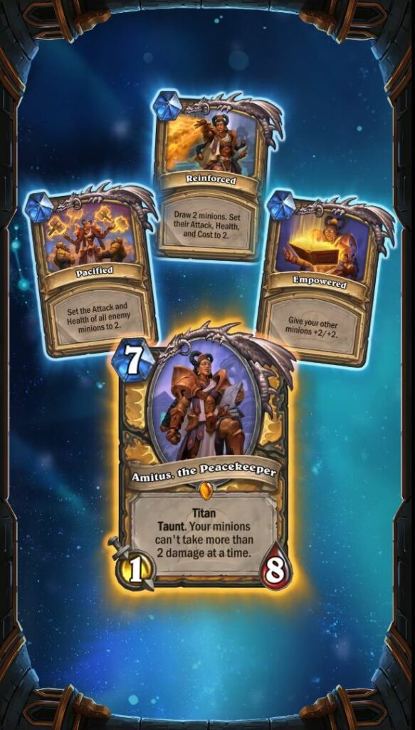 #7 & #6: Aggramar, the Avenger & Amitus, the Peacekeeper Hearthstone Titans Tier List