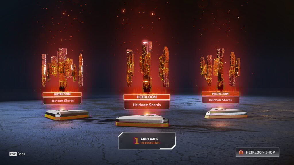Every Apex Legends player dreams of seeing this screen on their journey through the outlands