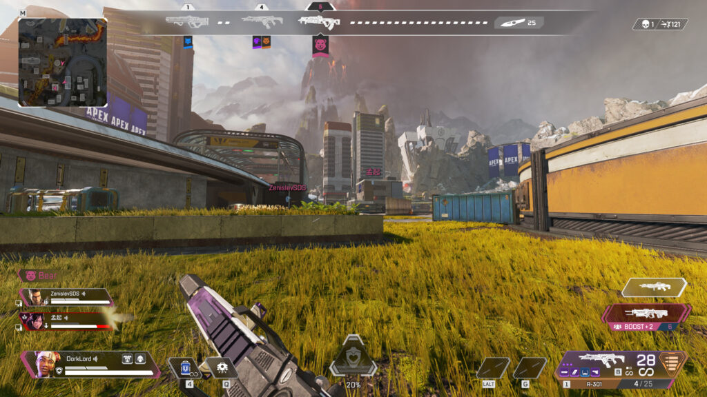 Gun Run in Apex Legends requires players to level their way up through a tree of 25 weapons, beginning with Assault Rifles.