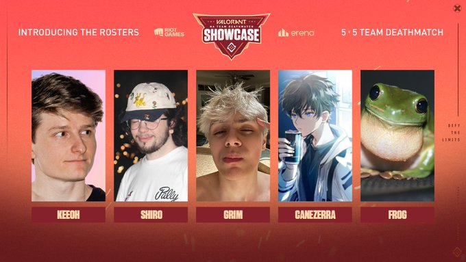 VALORANT NA Team Deathmatch Showcase Team 3