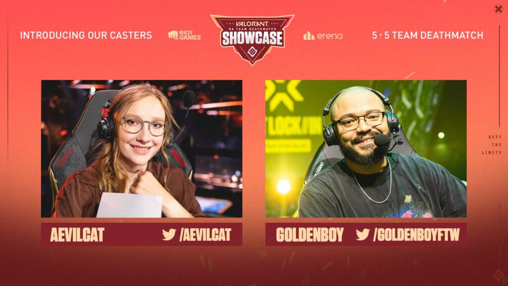 VALORANT NA Team Deathmatch Showcase Talent Team