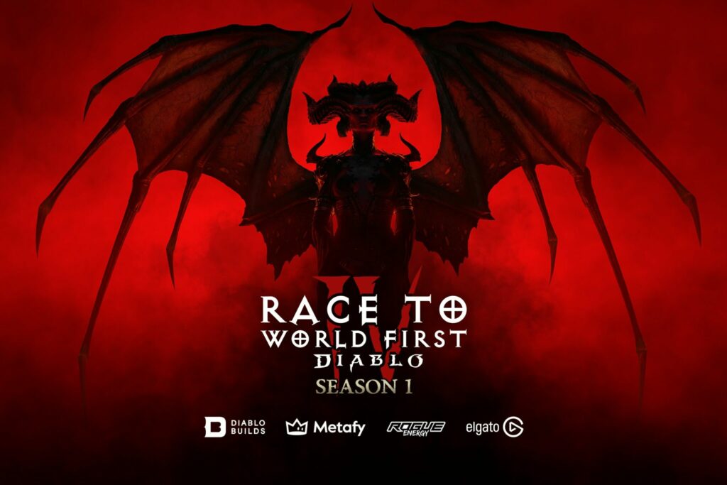 Diablo 4 Season 1 Race to World First graphic