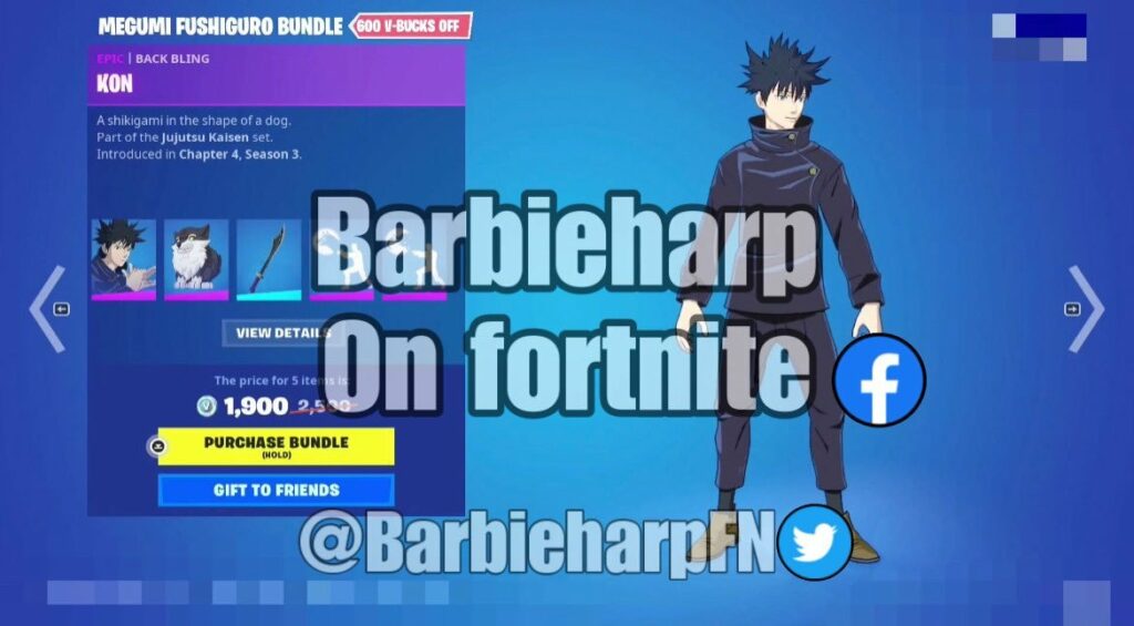 Jujutsu Kaisen Fortnite 1