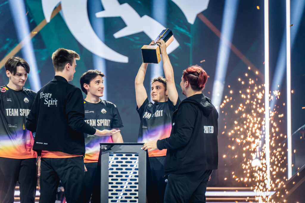 Team Spirit at Gamers8