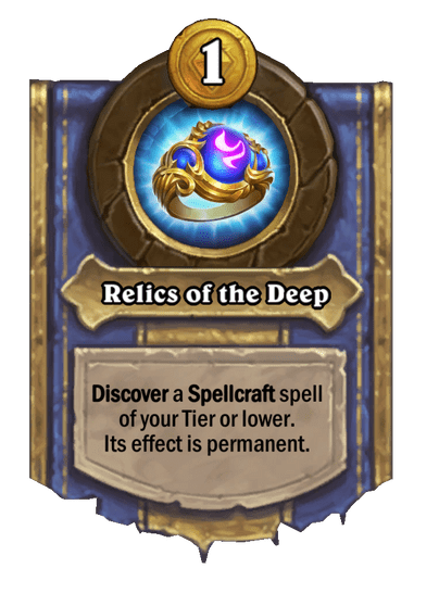 Not on the Quest Ban list for Secret Sinstone, since Lady Vashj has a Discover Hero Power