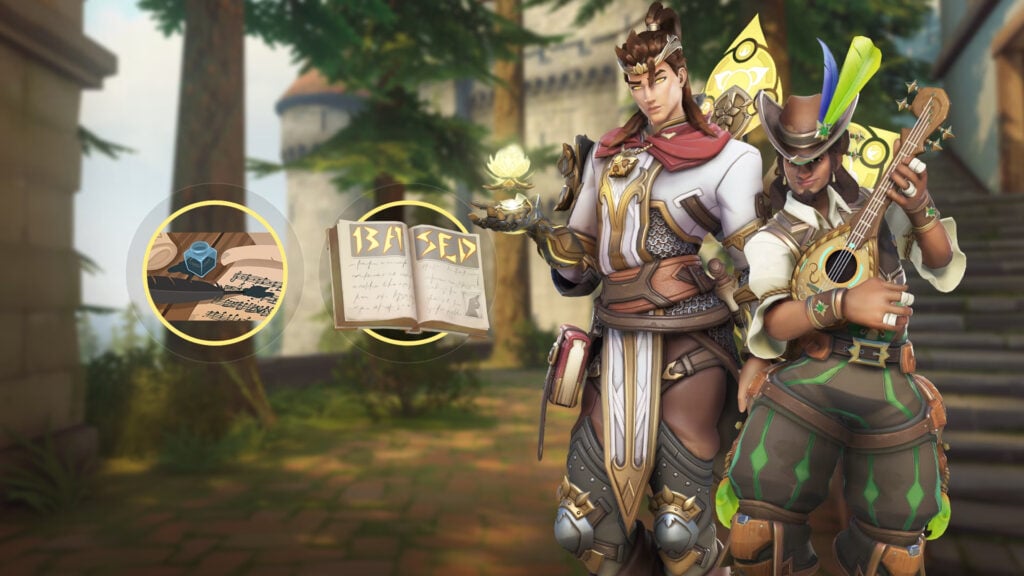 How to unlock the Cleric Lifeweaver and Bard Lucio skins in Overwatch 2