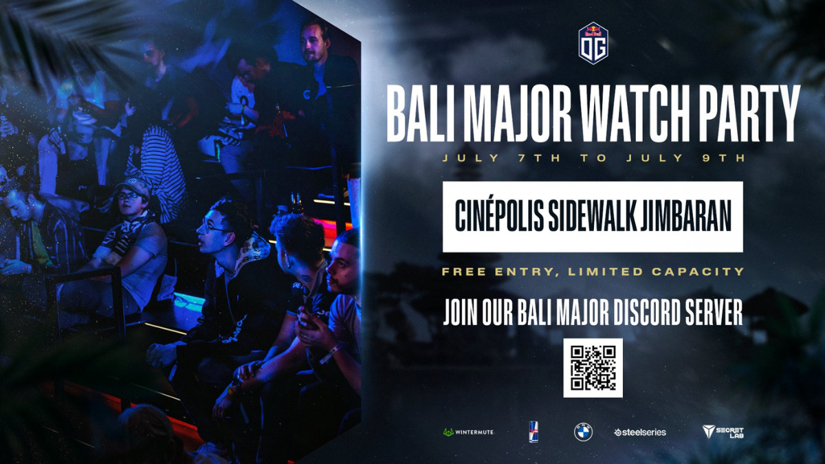 OG Bali Major Watch Party to save the day for onlookers