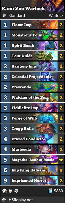 Hearthstone titans decks Warloick