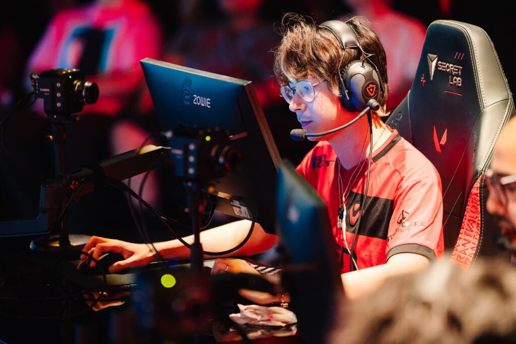 Tyson "TenZ" Ngo of Sentinels competes during 2023 VCT Americas Last Chance Qualifier at the Riot Games Arena on July 17, 2023.