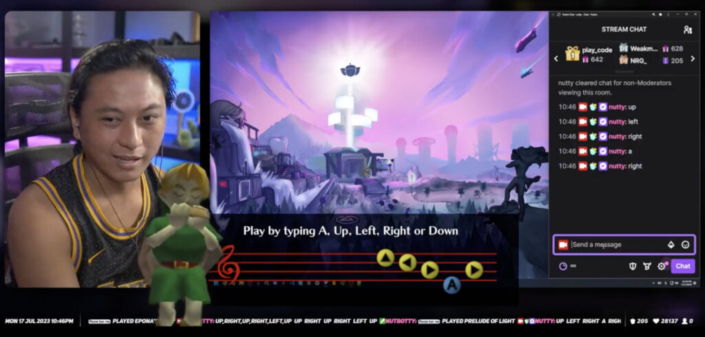 Twitch streamer makes ocarina from The Legend of Zelda playable through Twitch Chat