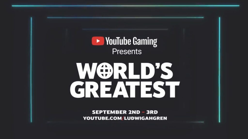 The world’s greatest gamer? Ludwig and YouTube Gaming are teaming up to find them…