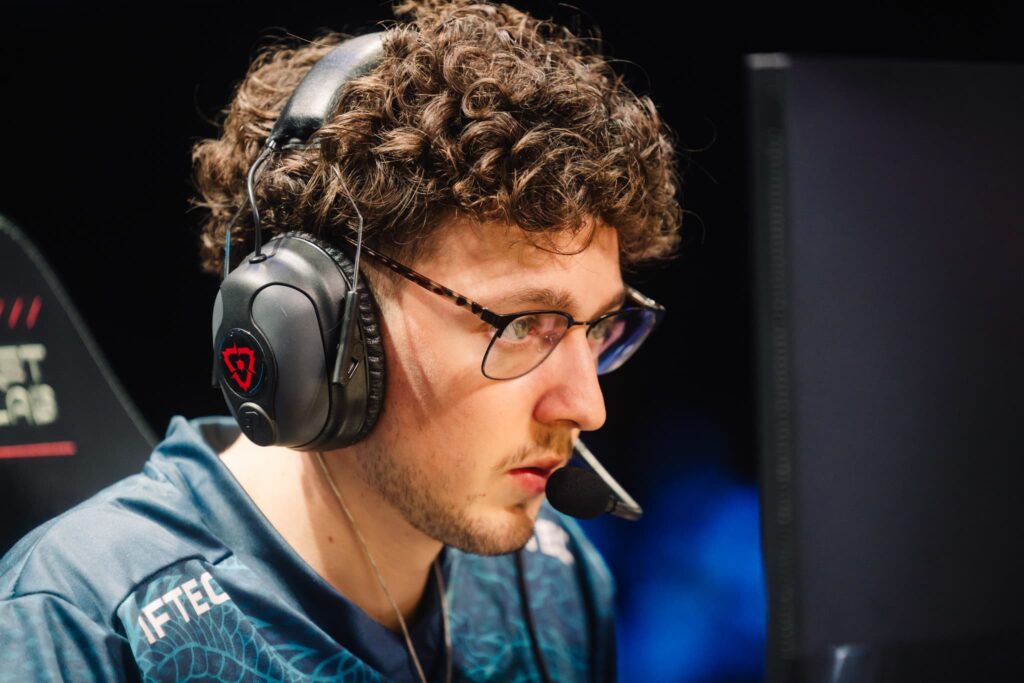 Vicente "Tacolilla" Compagnon of Leviatan competes during 2023 VCT Americas Last Chance Qualifier Grand Final at the Riot Games Arena on July 23, 2023.