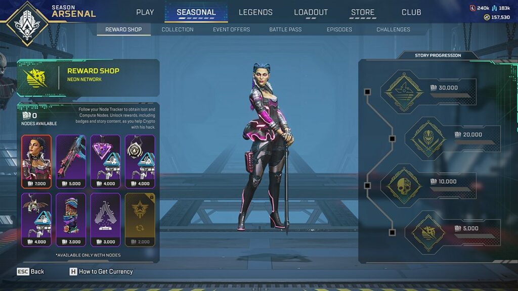 Valkyrie Prestige Skin Coompute Nodes