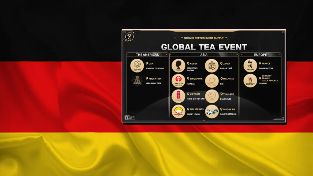 Cosmic Refreshment Supply locations in Germany