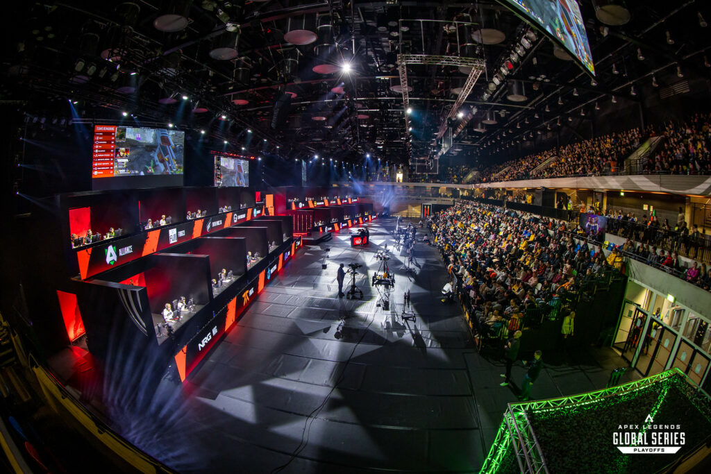 A packed Copperbox Arena in the ALGS Split 1 Playoffs