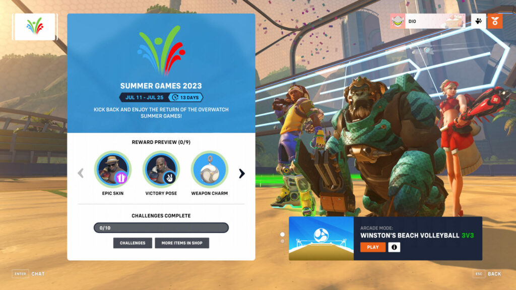 Summer Games screenshot