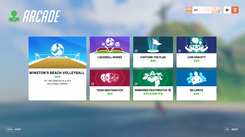 How to access Winston's Beach VolleyBall and Lucioball