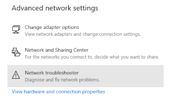 How to troubleshoot your network and internet settings