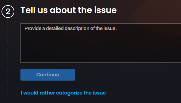 How to contact support