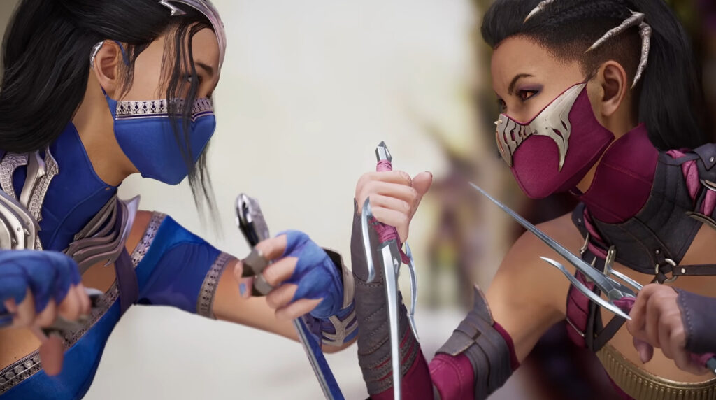 Kitana versus Mileena