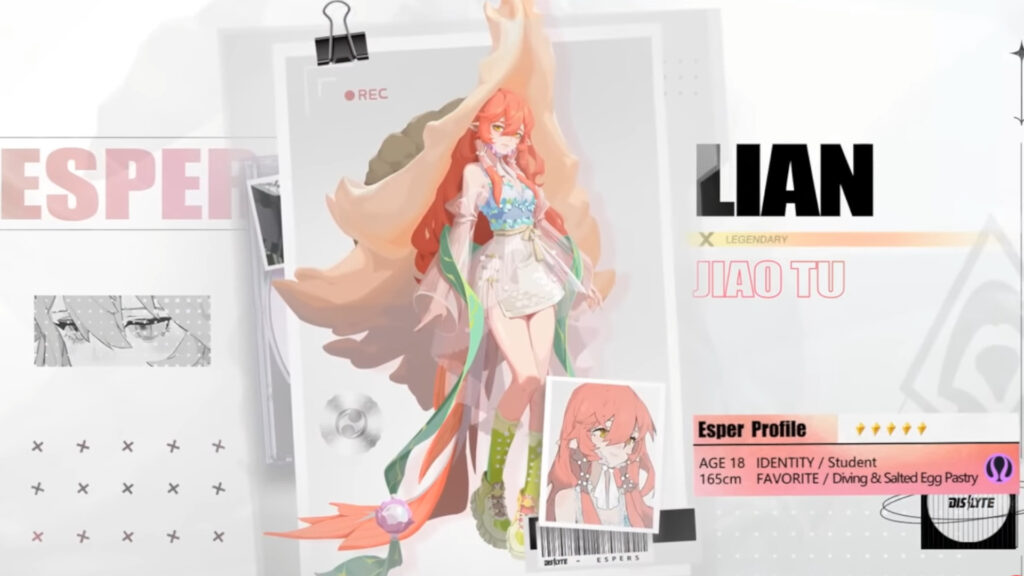 Lian (Jiao Tu) in Dislyte 