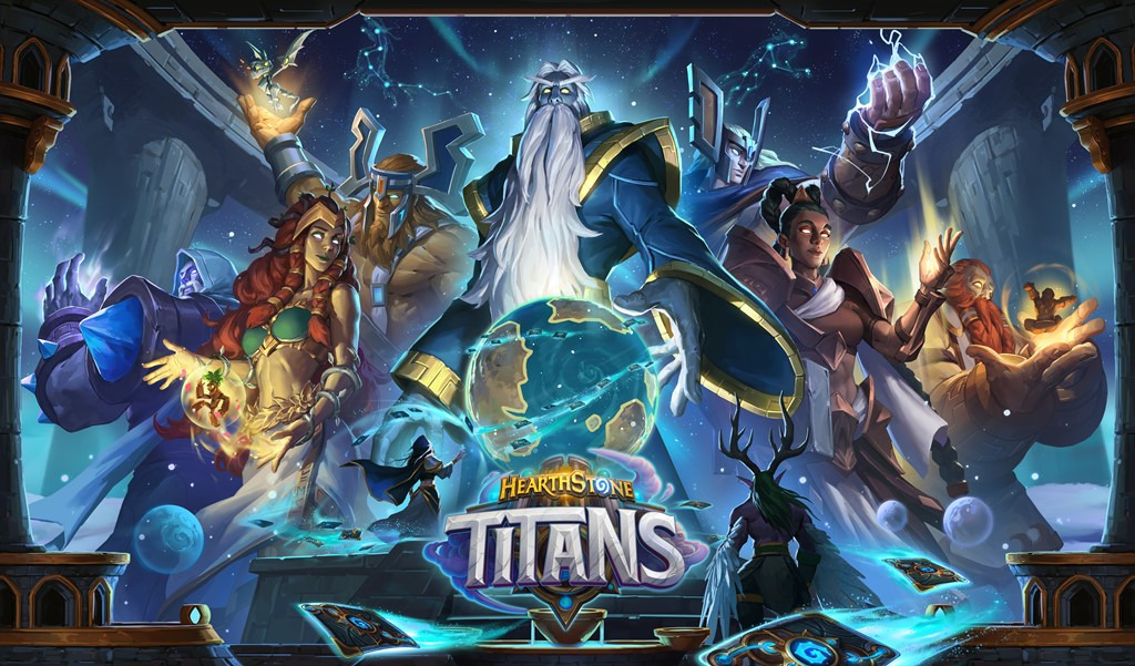 Hearthstone TITANS key art