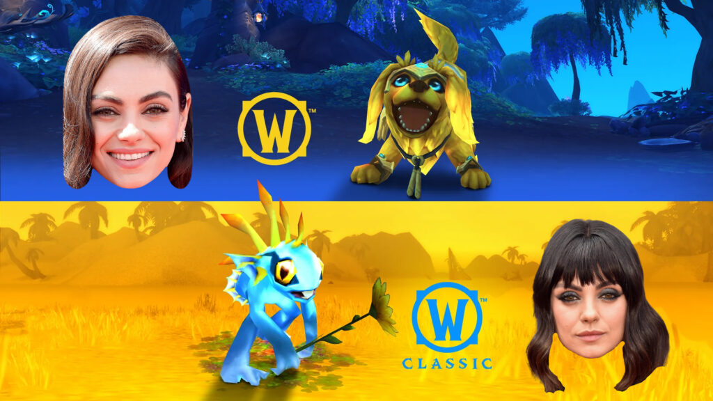 Mila Kunis wants you to buy this World of Warcraft pet pack for Ukraine
