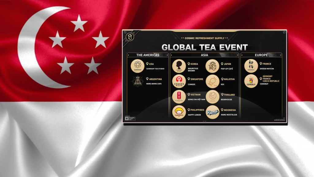 Cosmic Refreshment Supply locations in Singapore