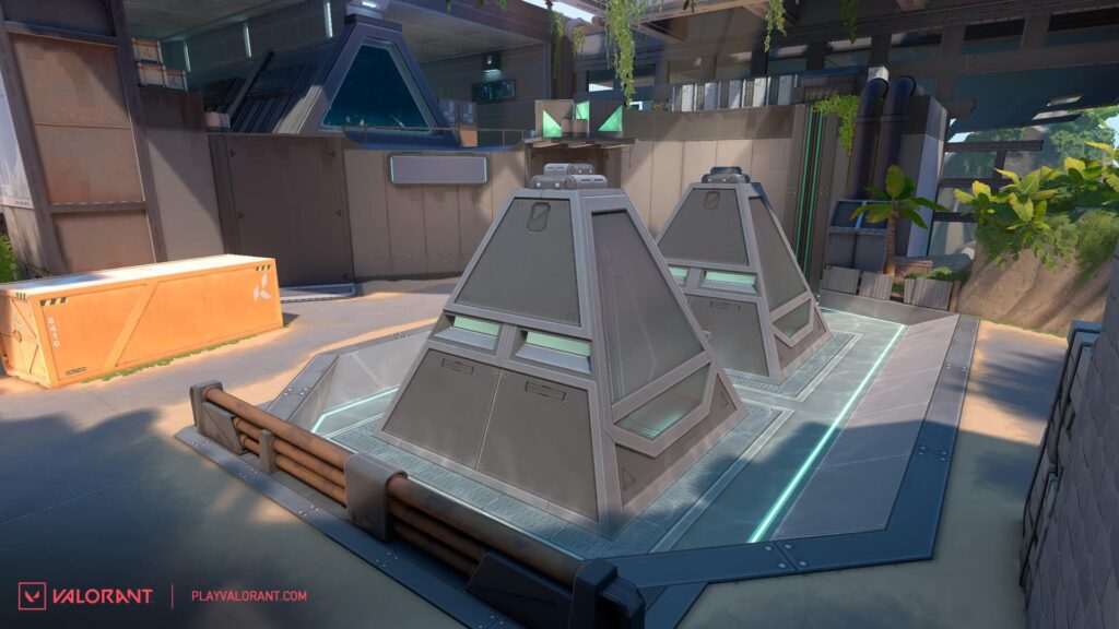 The original A Site location.