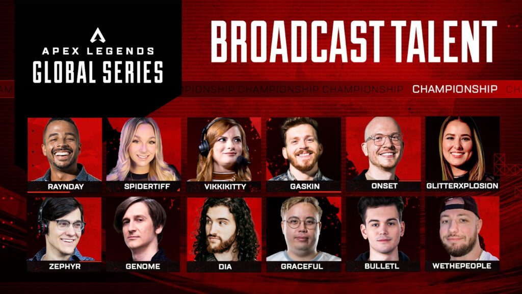 ALGS broadcast talent 