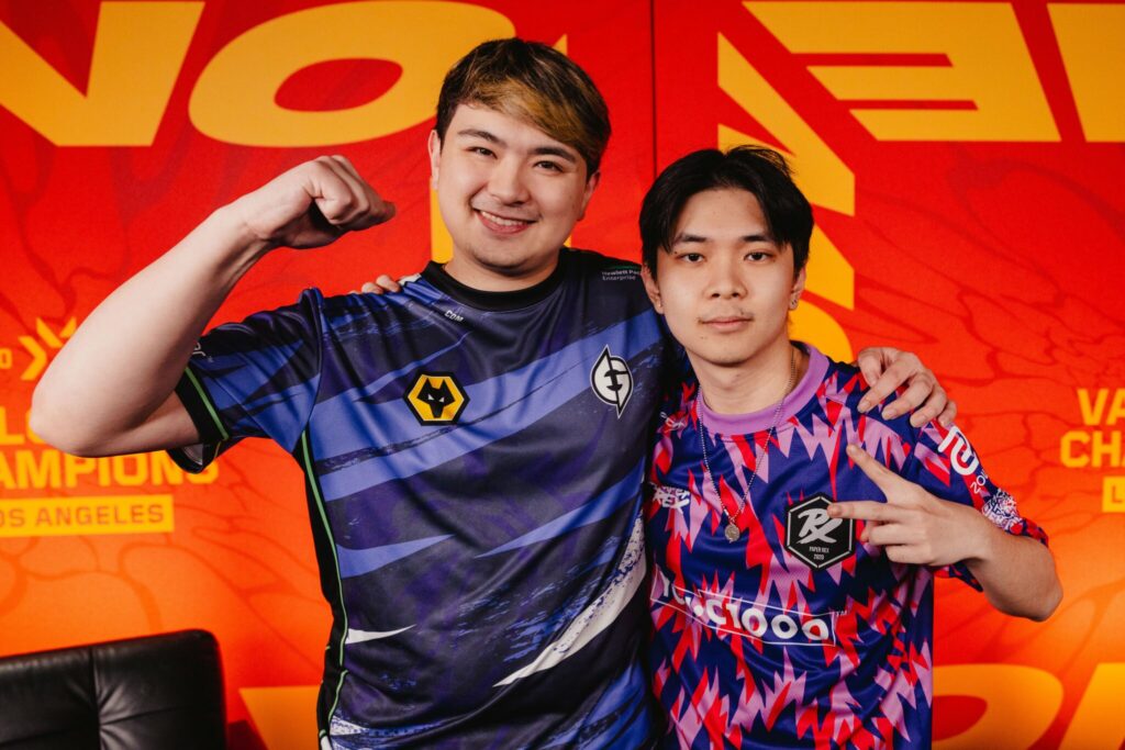 Paper Rex vs EG at VCT Champs: Paper Rex eliminates Evil Geniuses