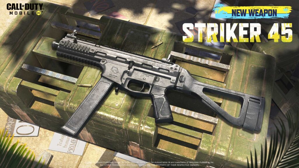 How to unlock the Striker 45 SMG in CoD Mobile