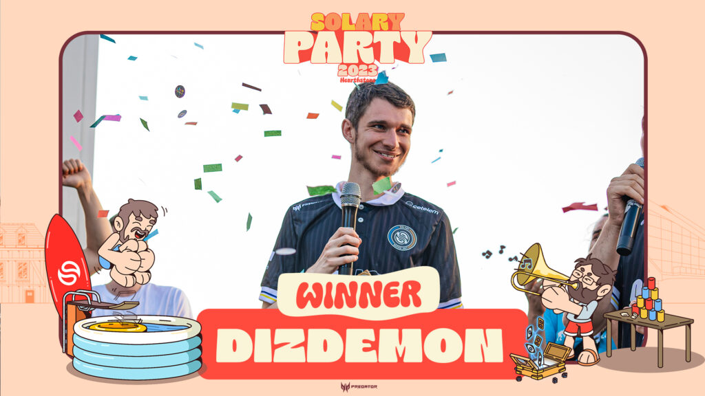 Dizdemon wins Solary Hearthstone Party tournament