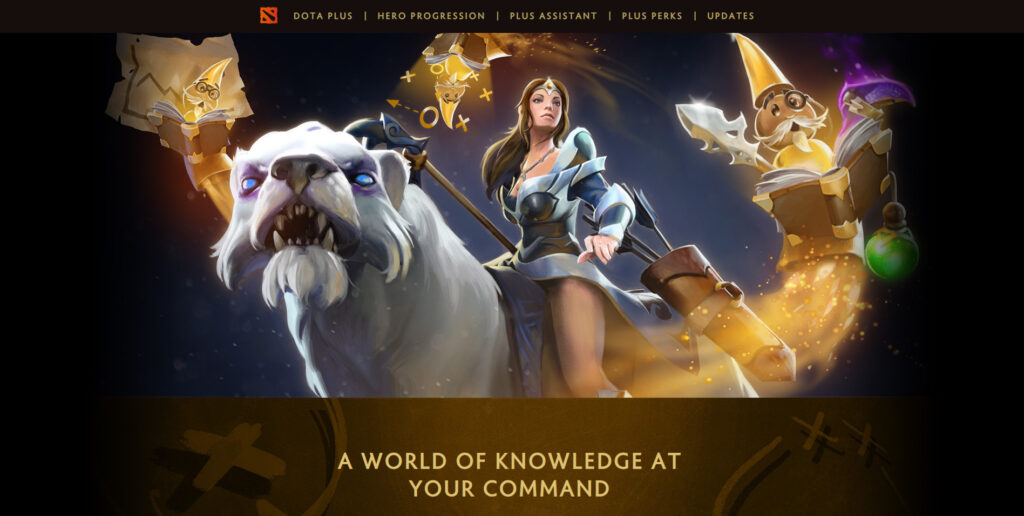 Dota Plus subscription service by Valve