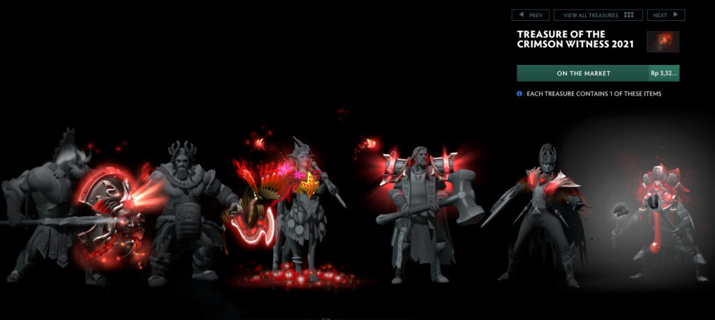 Dota 2 Treasure of The Crimson Witness