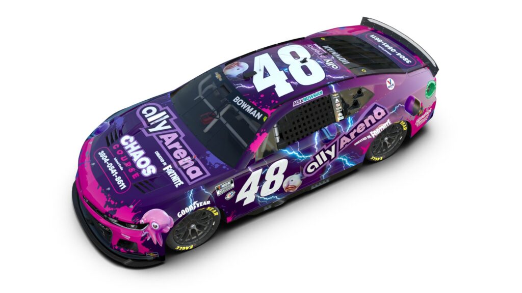 Alex Bowman Fortnite Car 1