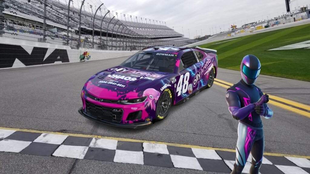 NASCAR driver Alex Bowman to race Fortnite car at Daytona