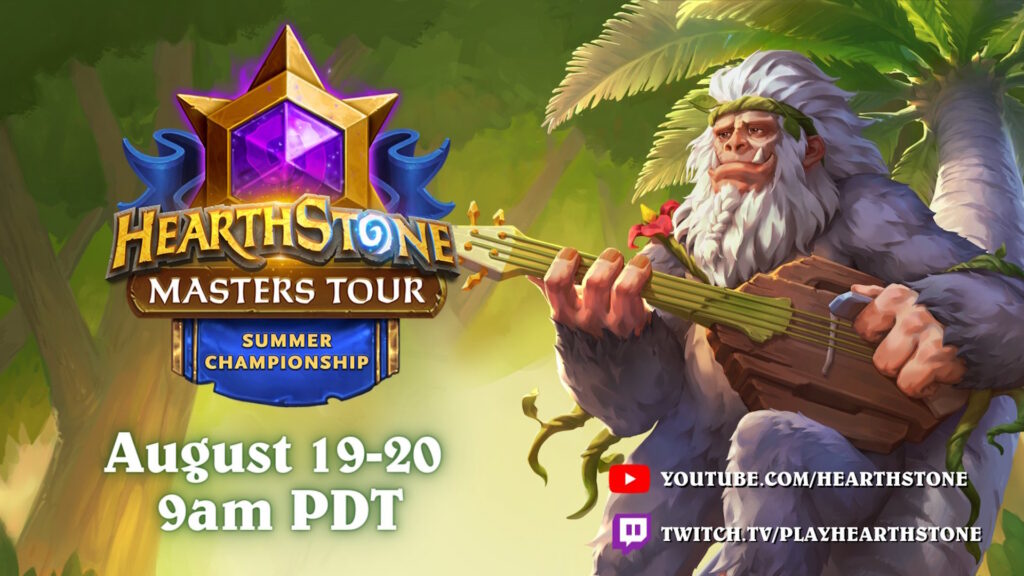 Hearthstone Summer Masters Tour Championship coming up with Twitch Drops!