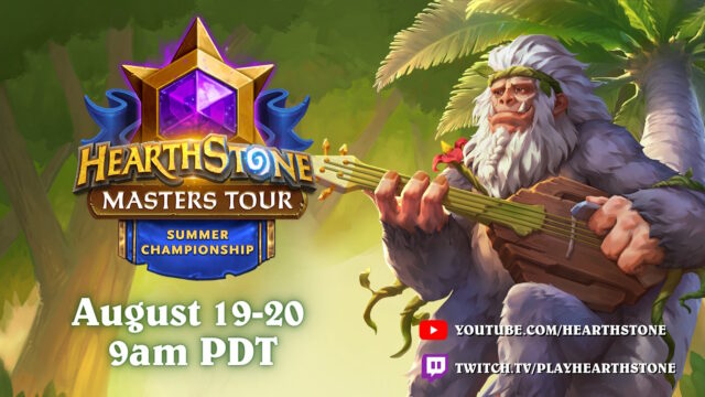 Hearthstone Summer Masters Tour Championship coming up with Twitch Drops!