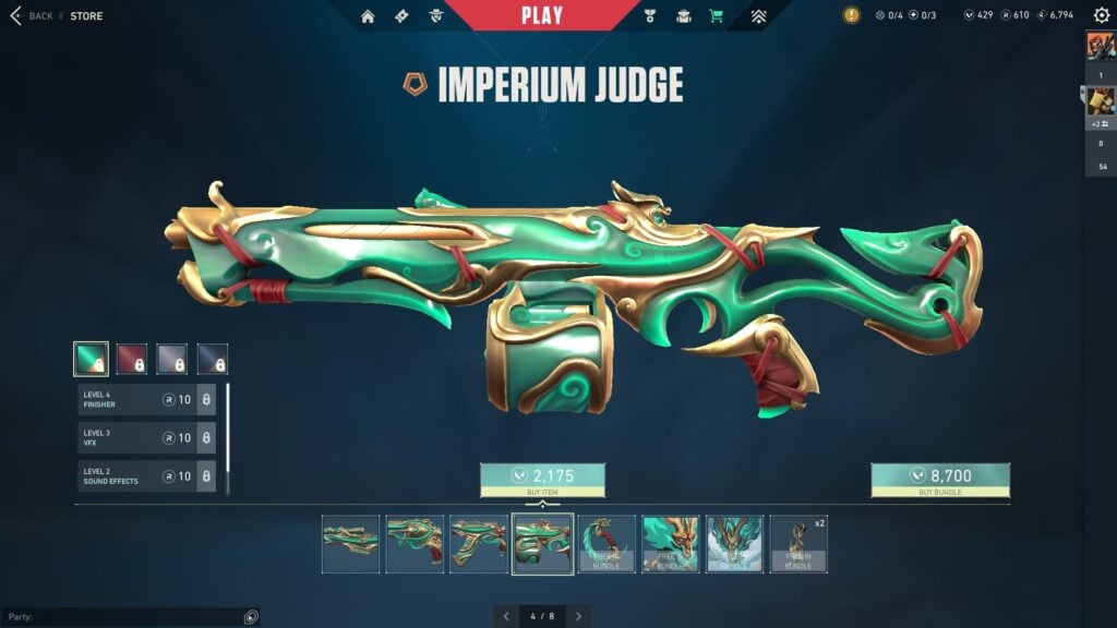 The Imperium Judge.