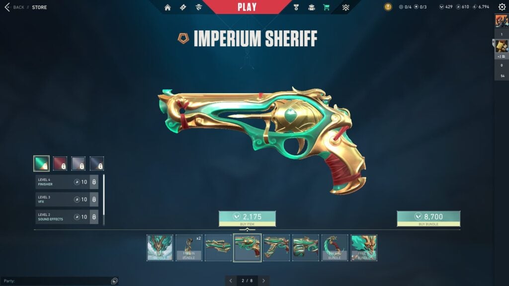 The Imperium Sheriff.