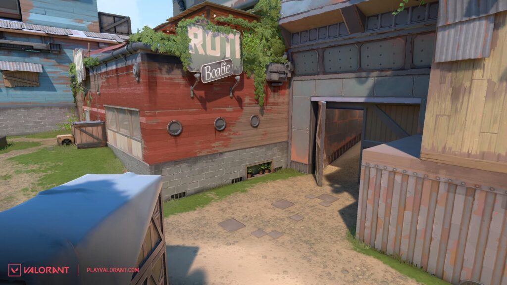 The original Mid Wood Doors location.