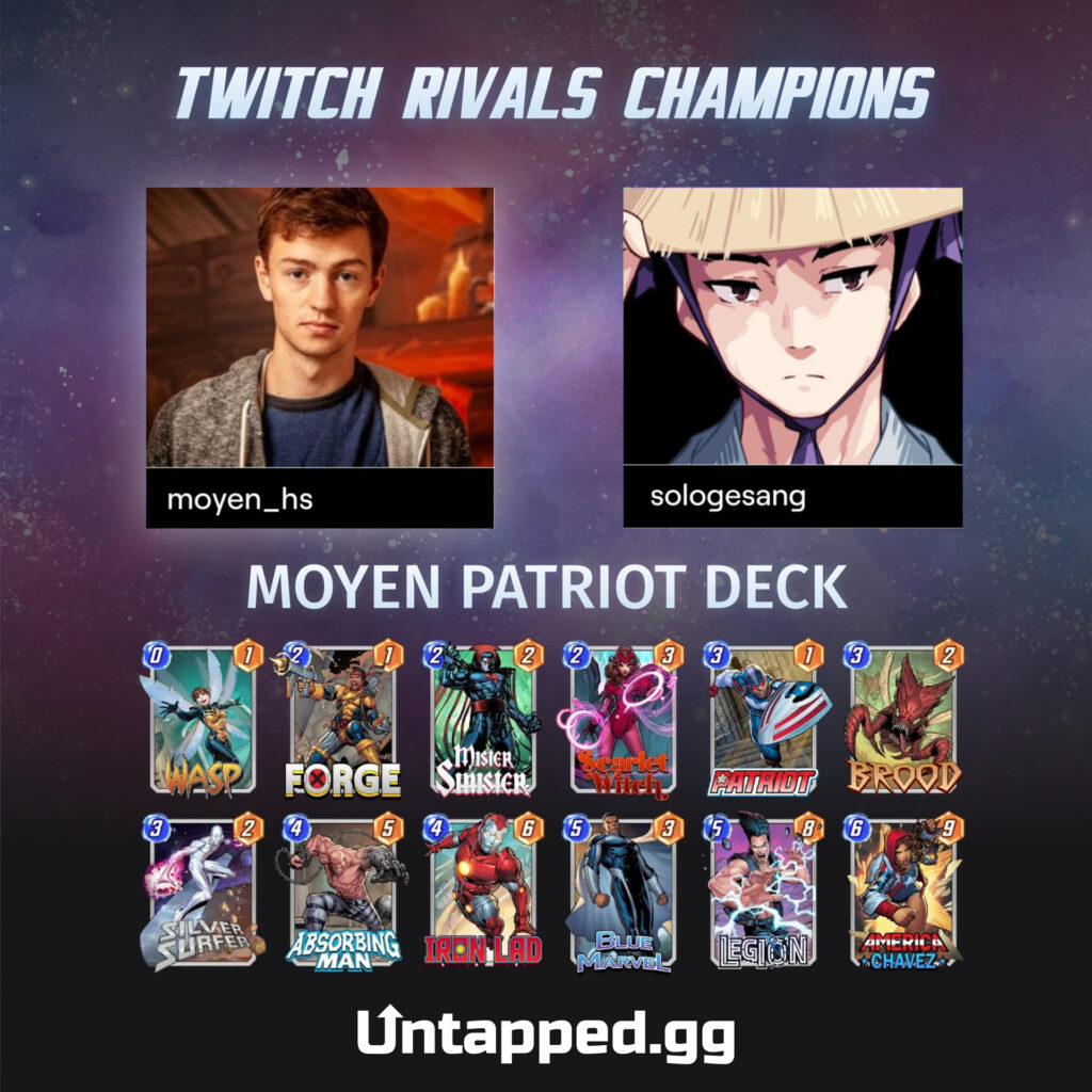 Marvel Snap Twitch Decks