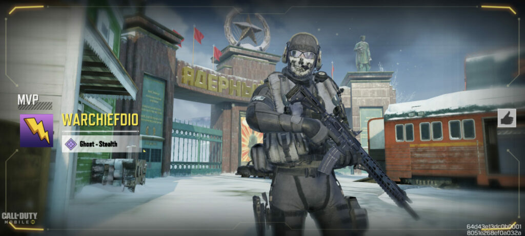 The Ghost Stealth skin in CoD Mobile