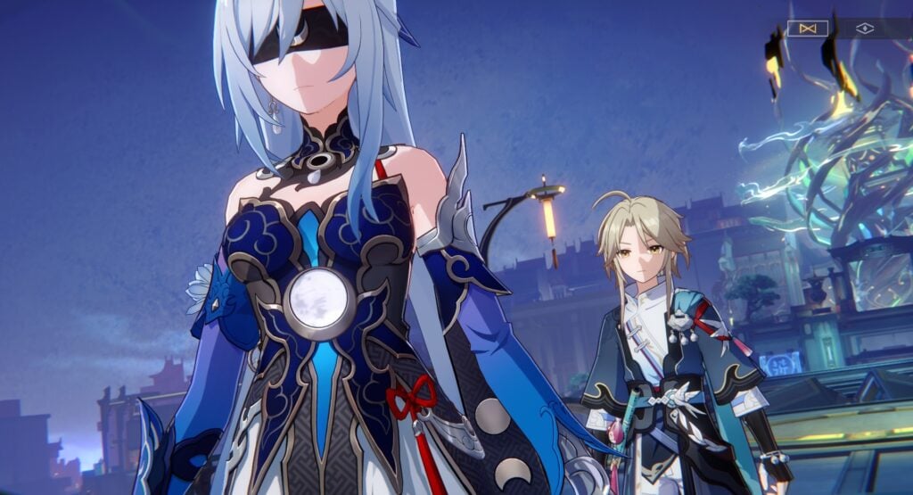 Jingliu from Honkai Star Rail in-game