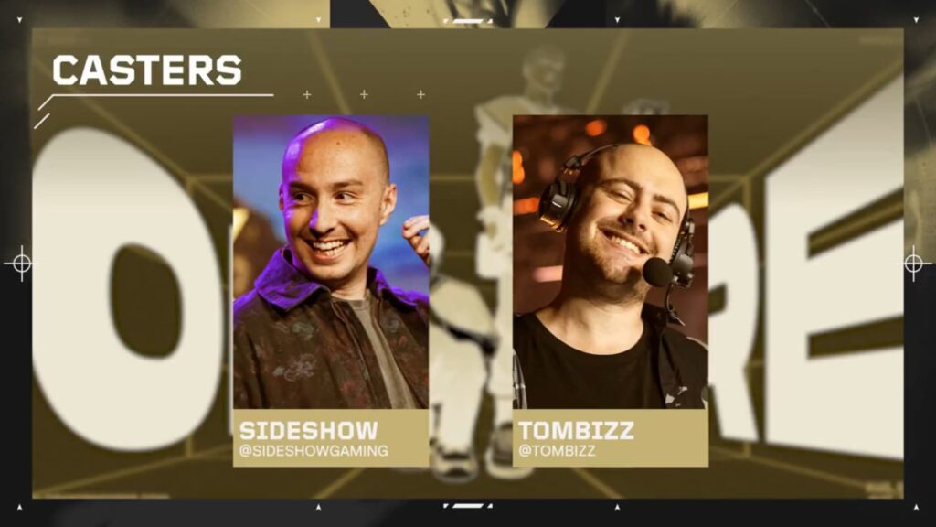 The third part of the caster reveal shows Sideshow and Tombizz.
