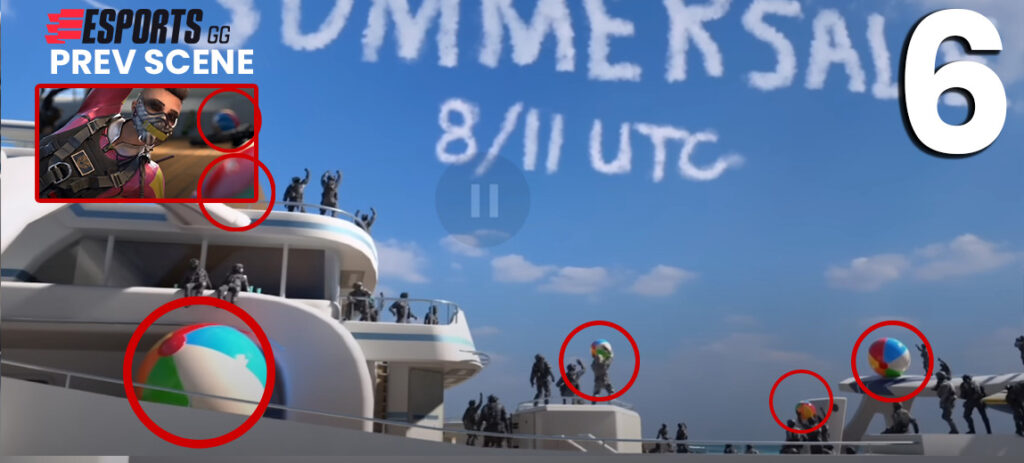 how many beach balls in codm. Summer Sale Scene 11